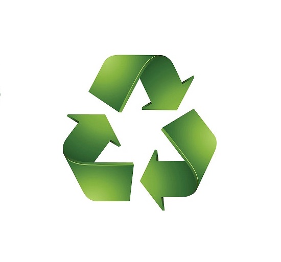 vector file of recycling symbol